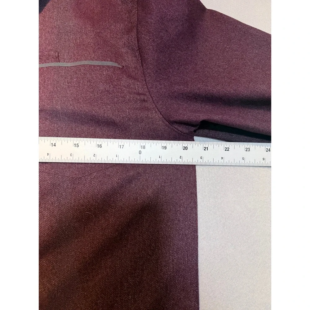 The North Face Mens Button Down Shirt Long Sleeve Maroon Small - Picture 4 of 10